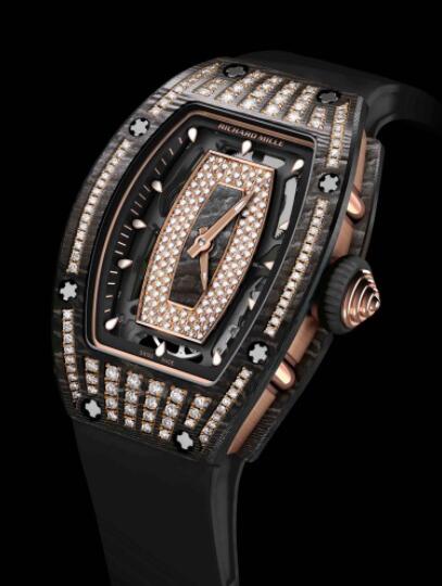 Replica Richard Mille RM 07-01 Automatic Winding Ceramic Diamond Watch